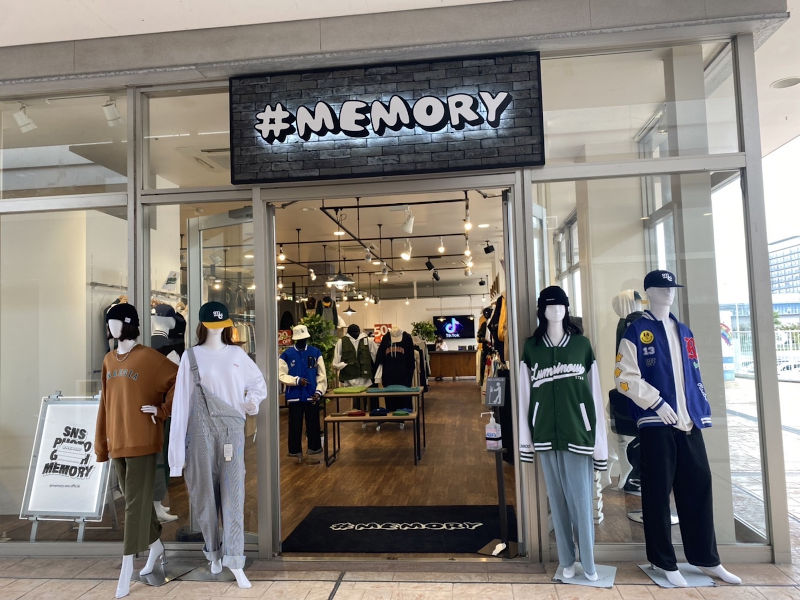 #memory りんくうプレジャータウンシークル店の店舗