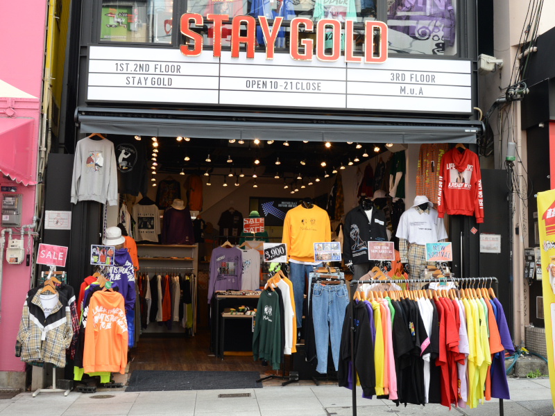 staygoldの店舗